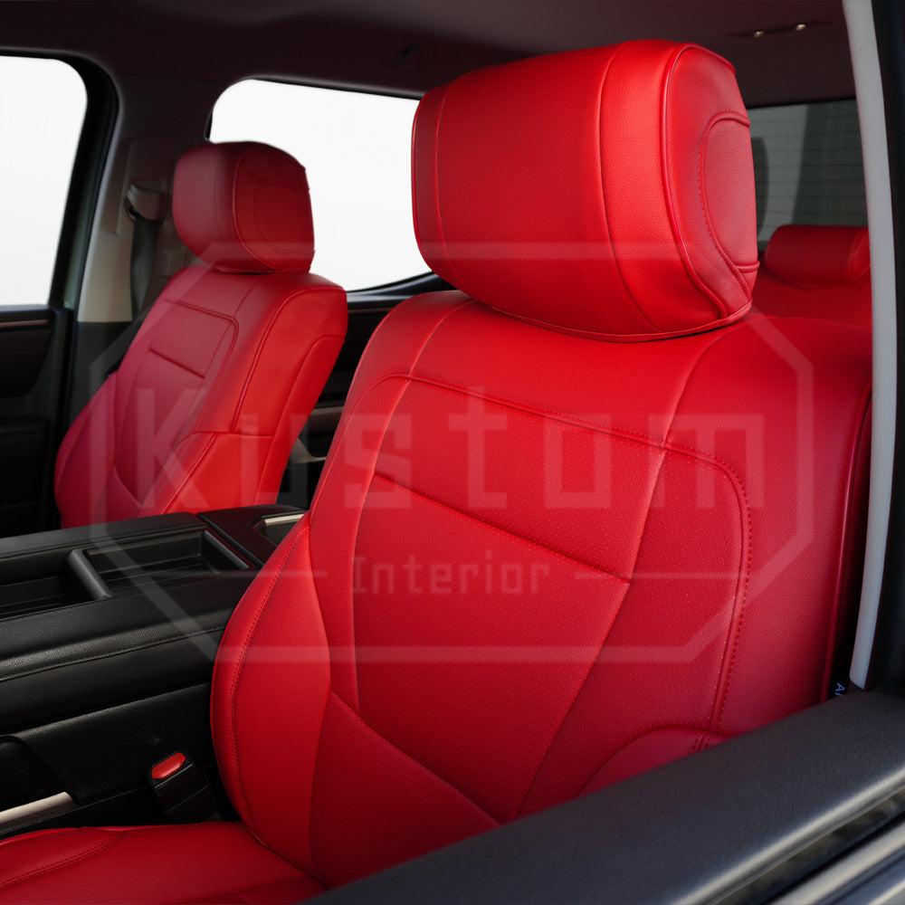 2022+ Toyota Tundra Leather Seat Covers (Custom Order)