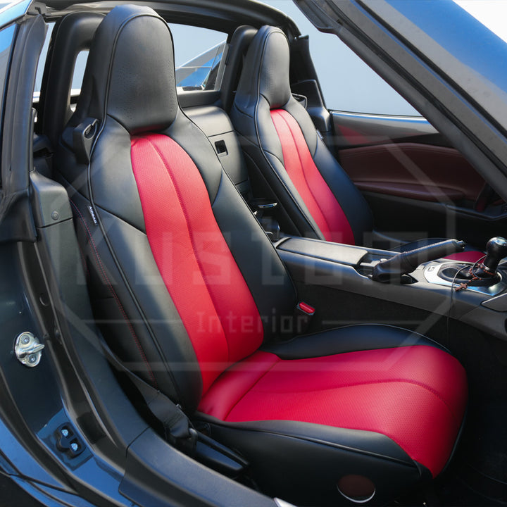 2016-25 Mazda Miata MX-5 Leather Seat Covers (Custom Order)