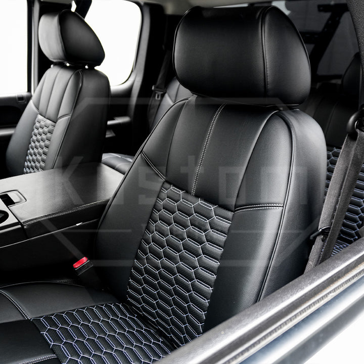 2007-13 Chevrolet Silverado Custom Leather Seat Covers