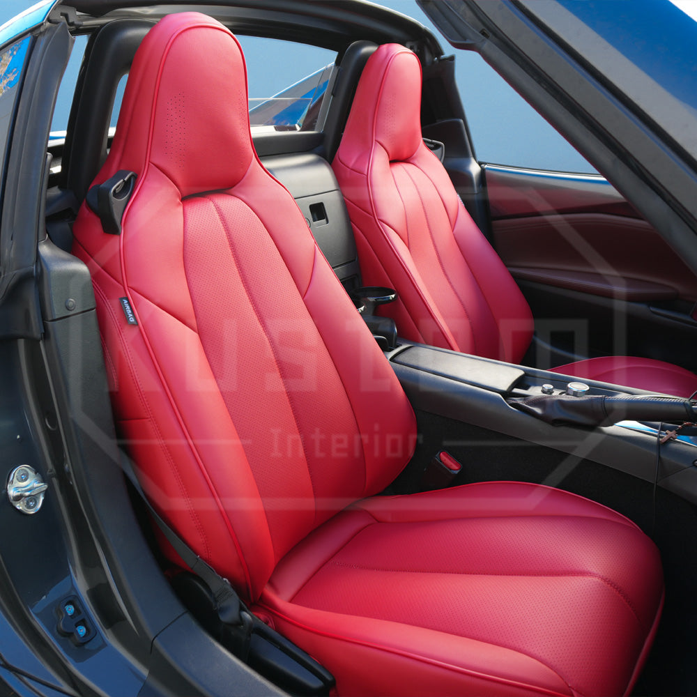2016-25 Mazda Miata MX-5 Leather Seat Covers