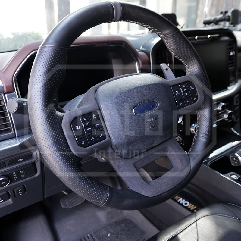 2021+ Ford F-150 Steering Wheel Panel Cover