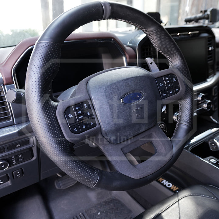2021+ Ford F-150 Steering Wheel Panel Cover