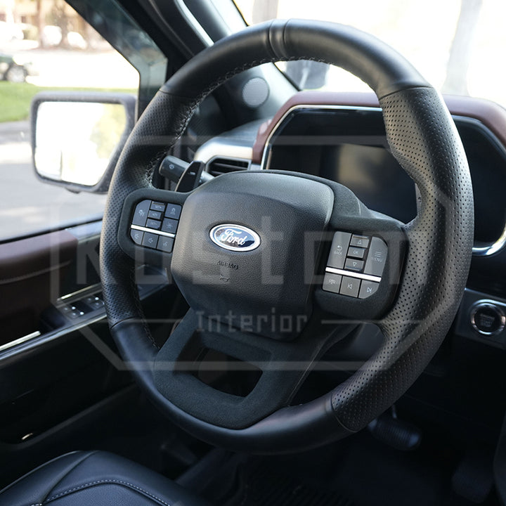 2021+ Ford F-150 Steering Wheel Panel Cover