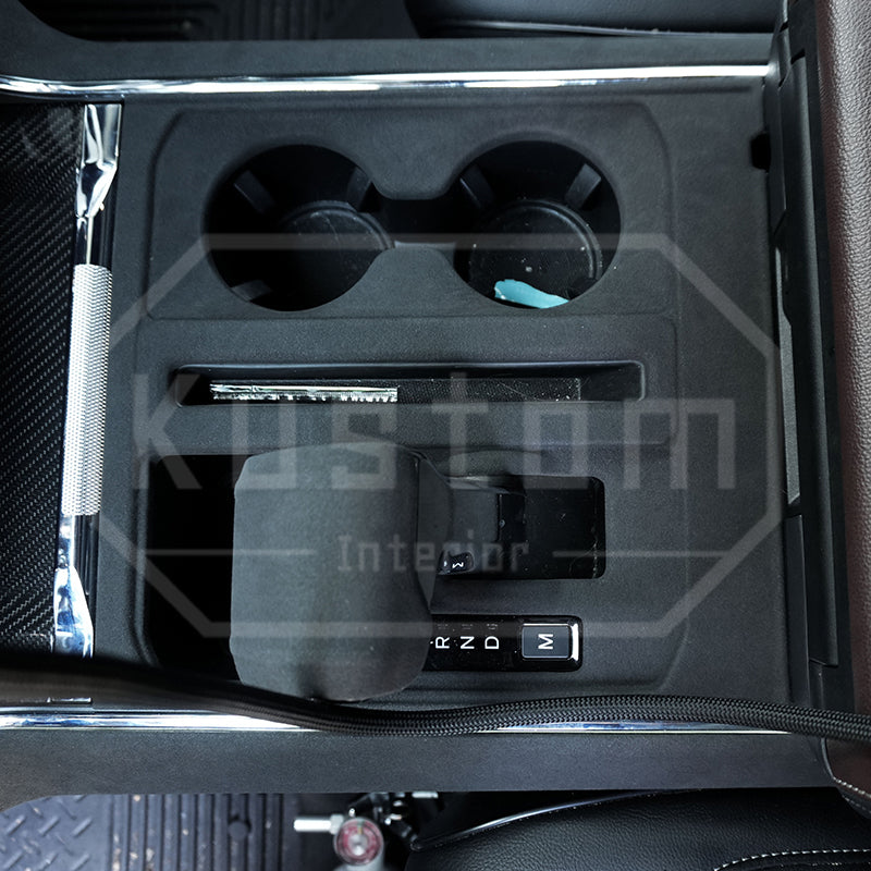 2021+ Ford F-150 Alcantara Console Gear Shifter Panel Trim