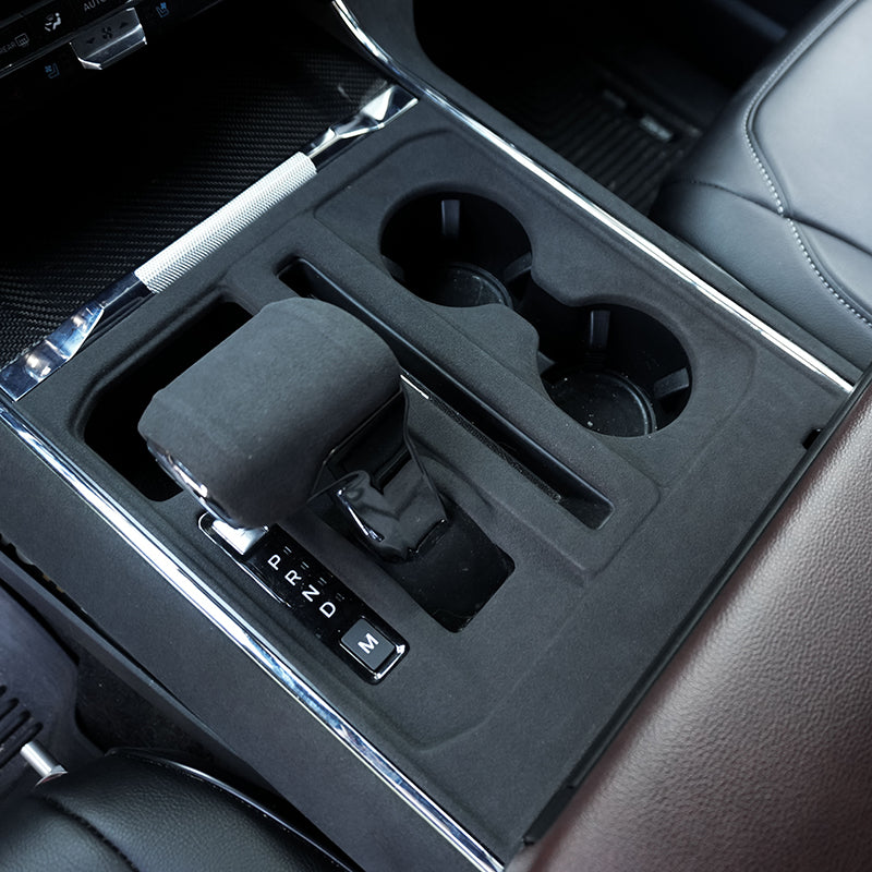 2021+ Ford F-150 Alcantara Gear Shifter Knob Head Cover