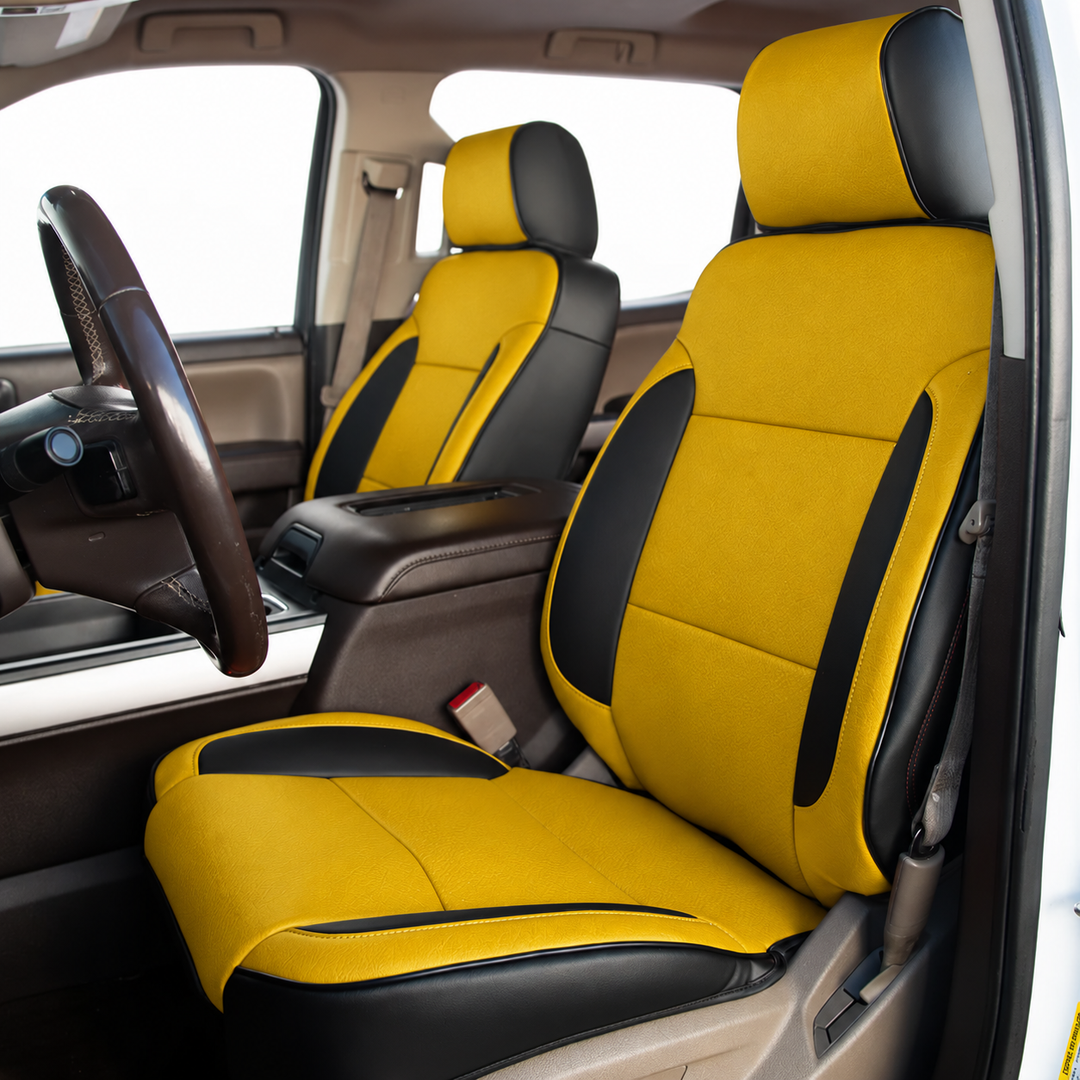 2014-18 Chevrolet Silverado Custom Leather Seat Covers (Custom Order)