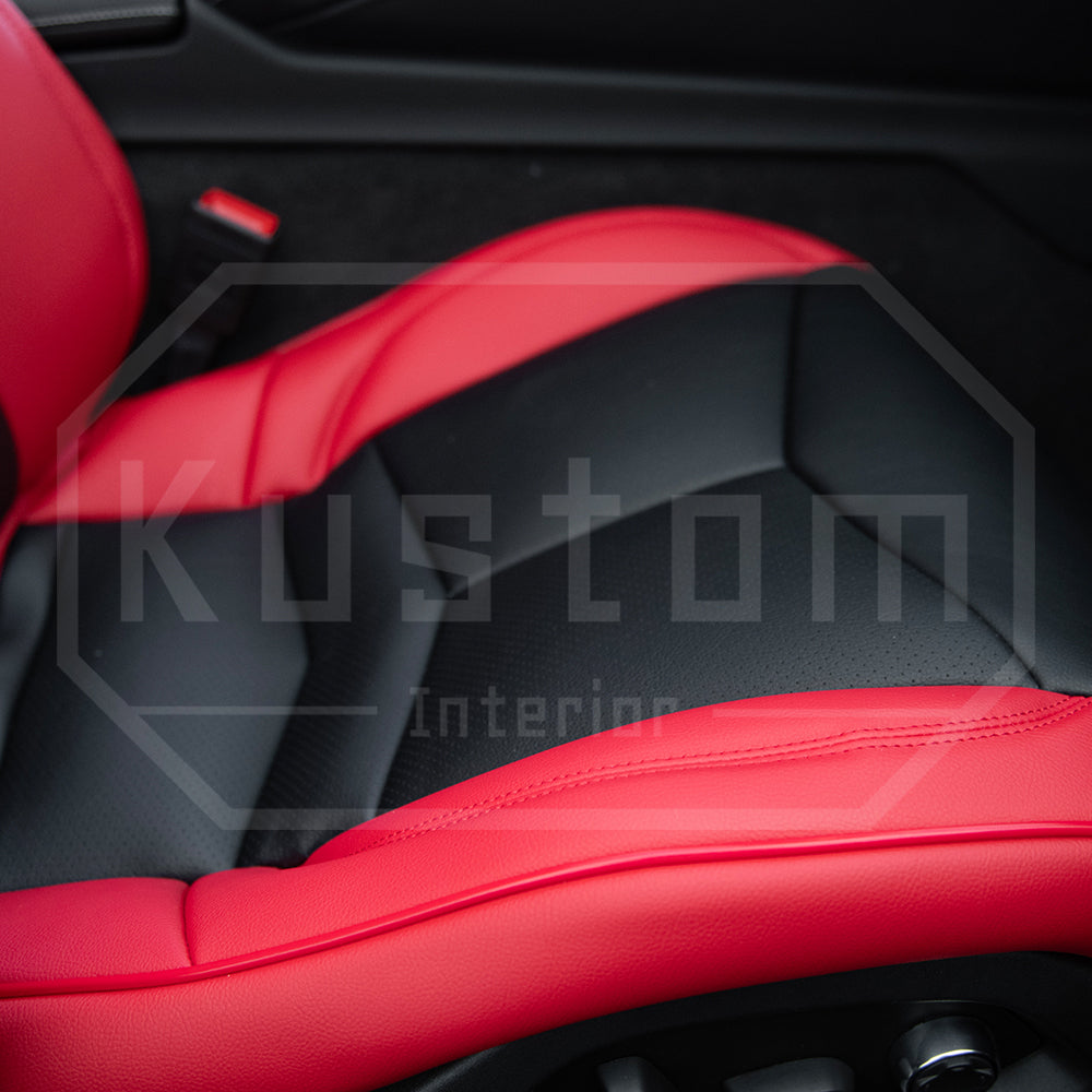 Corvette C8 Custom Leather Seat Covers