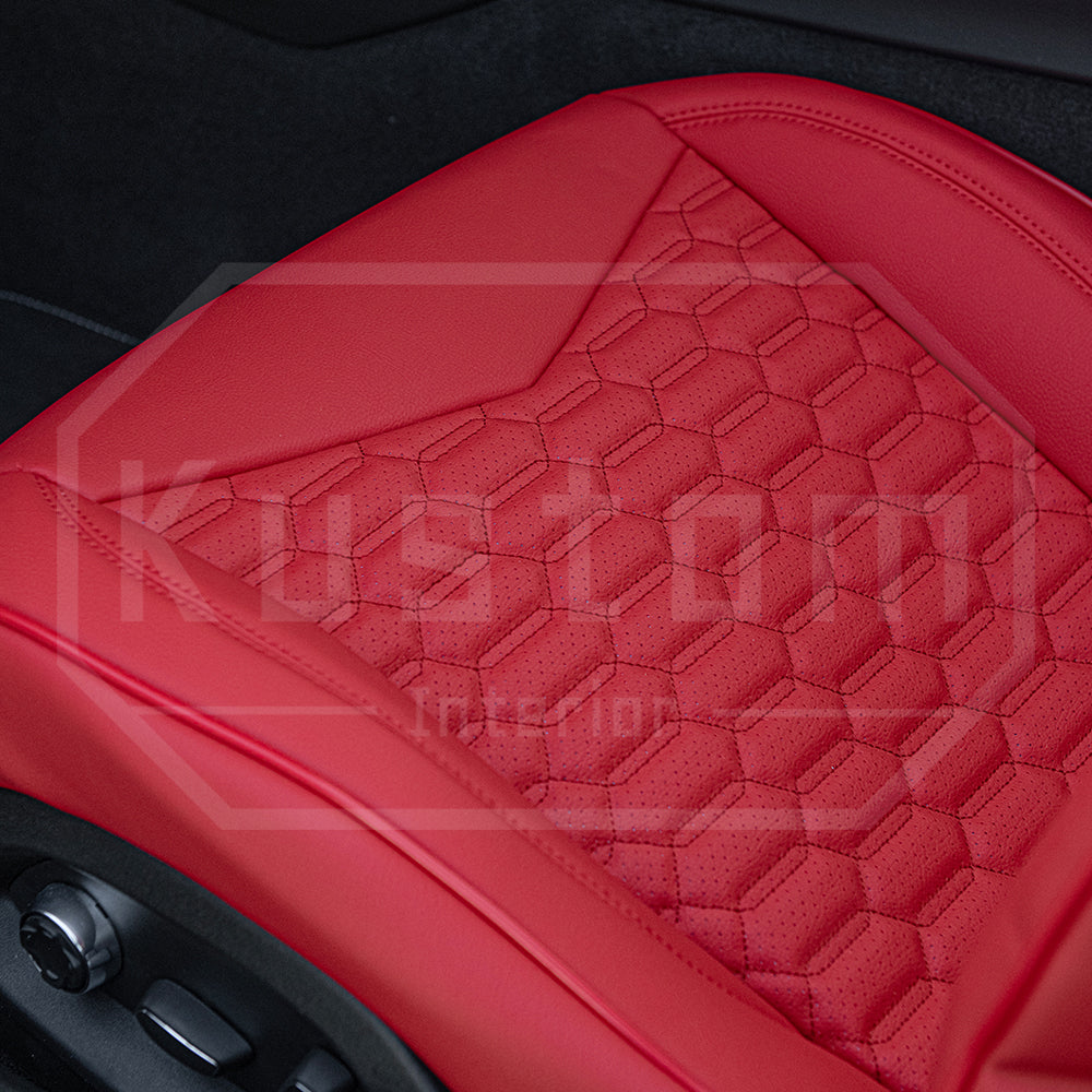 Corvette C8 Custom Leather Seat Covers