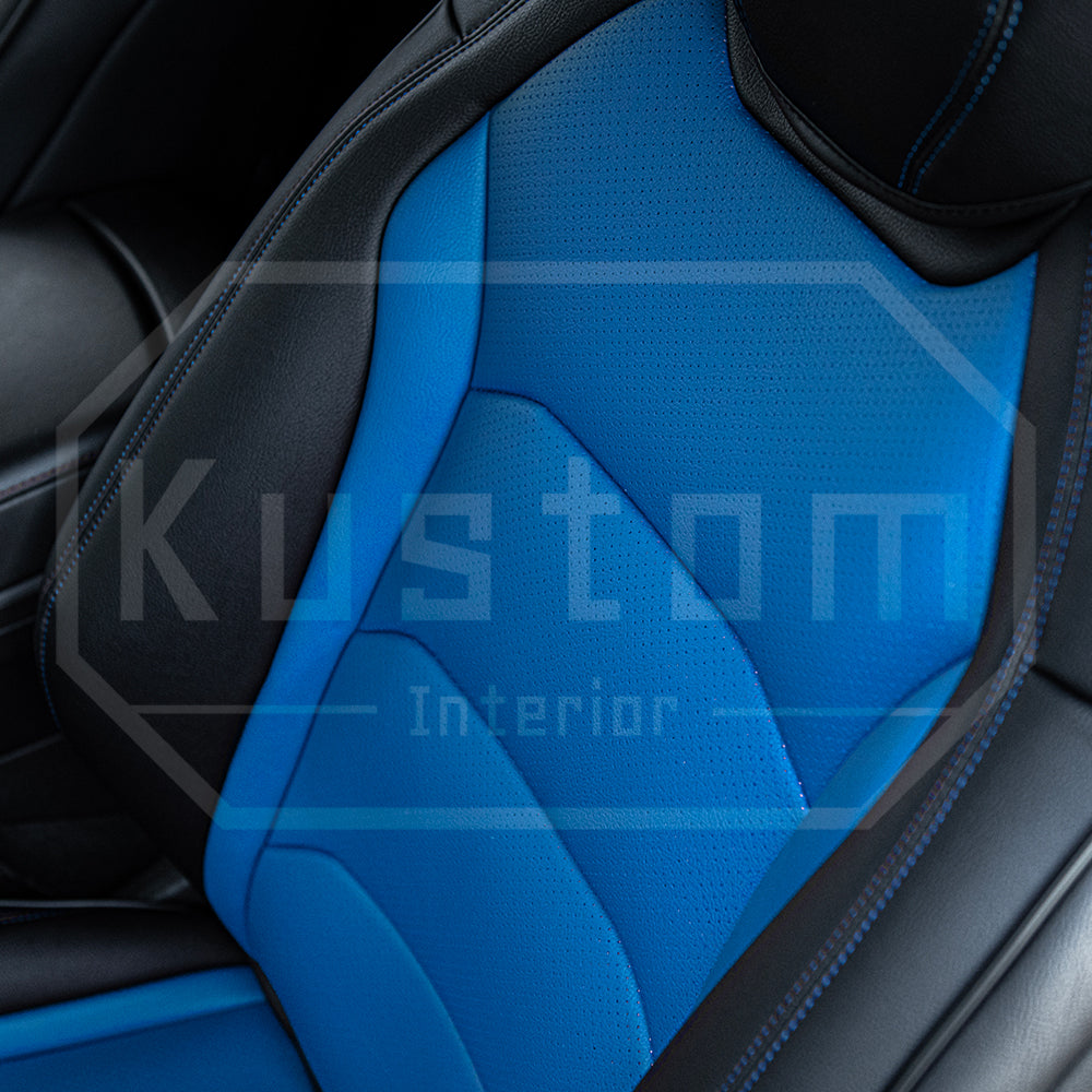 6th Gen Camaro Recaro Custom Leather Seat Covers