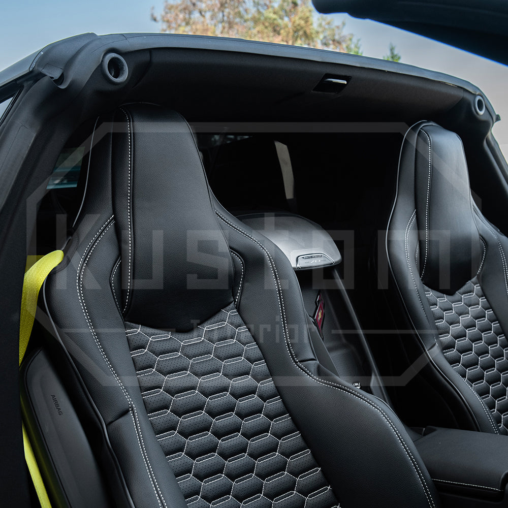 Corvette C8 Custom Leather Seat Covers