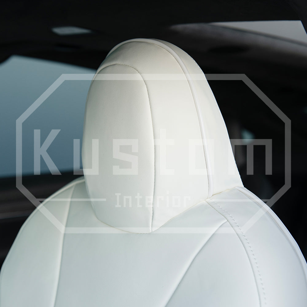 2016+ Tesla Model X Premium Custom Leather Seat Covers