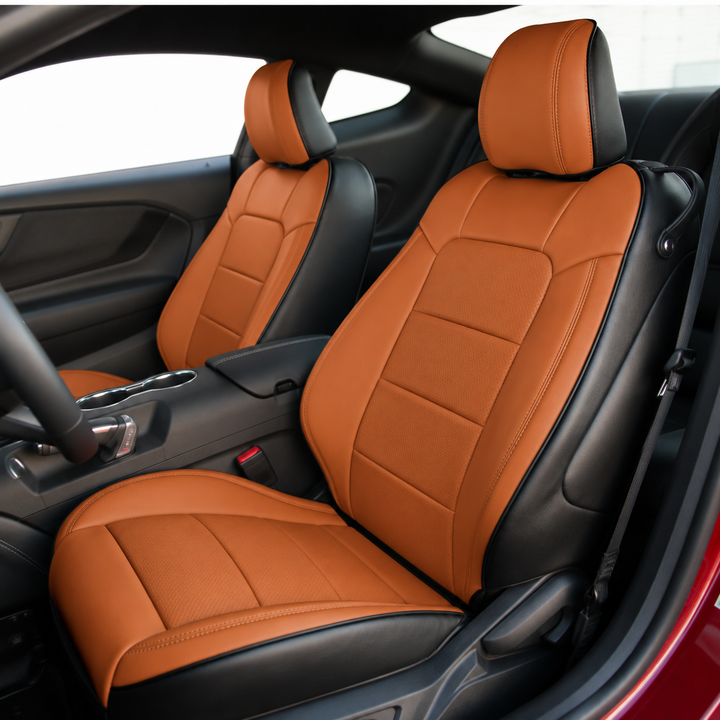 2024+ Ford Mustang S650 Leather Seat Covers (Custom Order)
