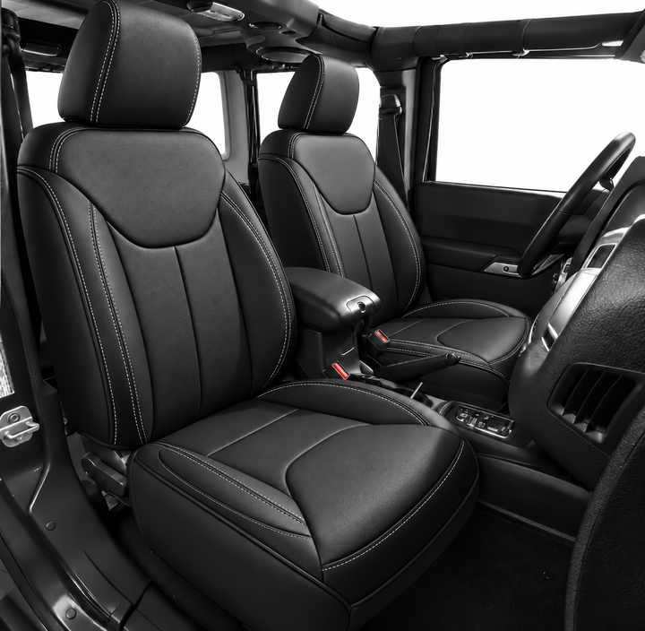 2013-18 Jeep Wrangler JK Custom Leather Seat Covers