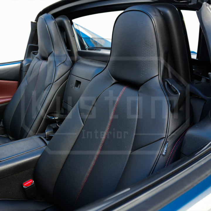 2016-25 Mazda Miata MX-5 Leather Seat Covers (Custom Order)