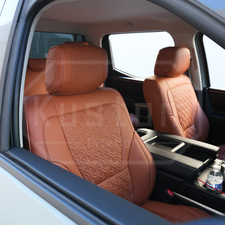 2022+ Toyota Tundra Leather Seat Covers (Custom Order)