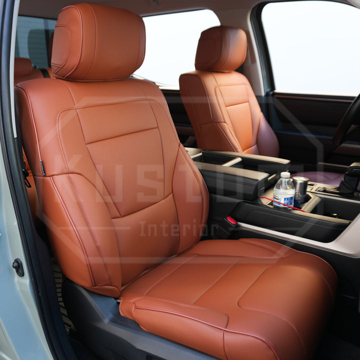 2022+ Toyota Tundra Leather Seat Covers (Custom Order)