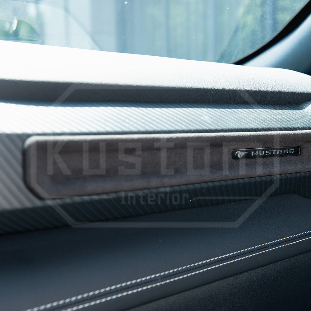 2024+ Ford Mustang S650 Suede Leather Air Vent Trim