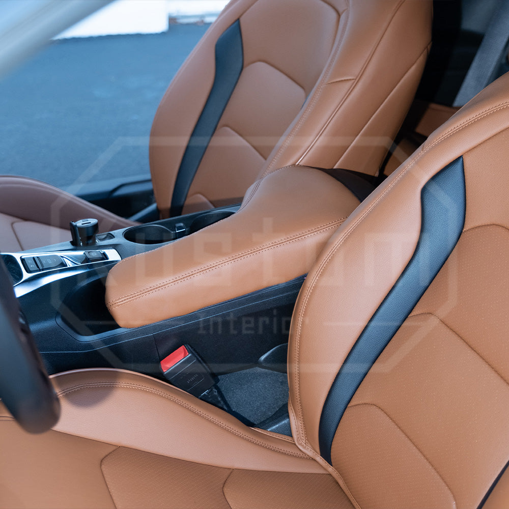 6th Gen Camaro Coupe Custom Leather Seat Covers