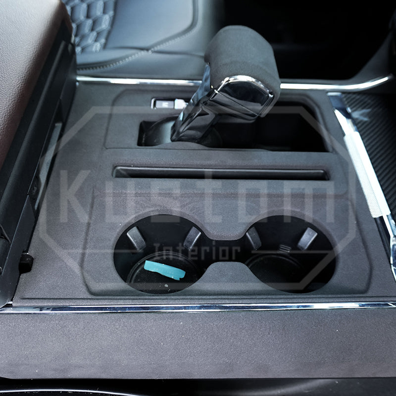 2021+ Ford F-150 Alcantara Console Gear Shifter Panel Trim