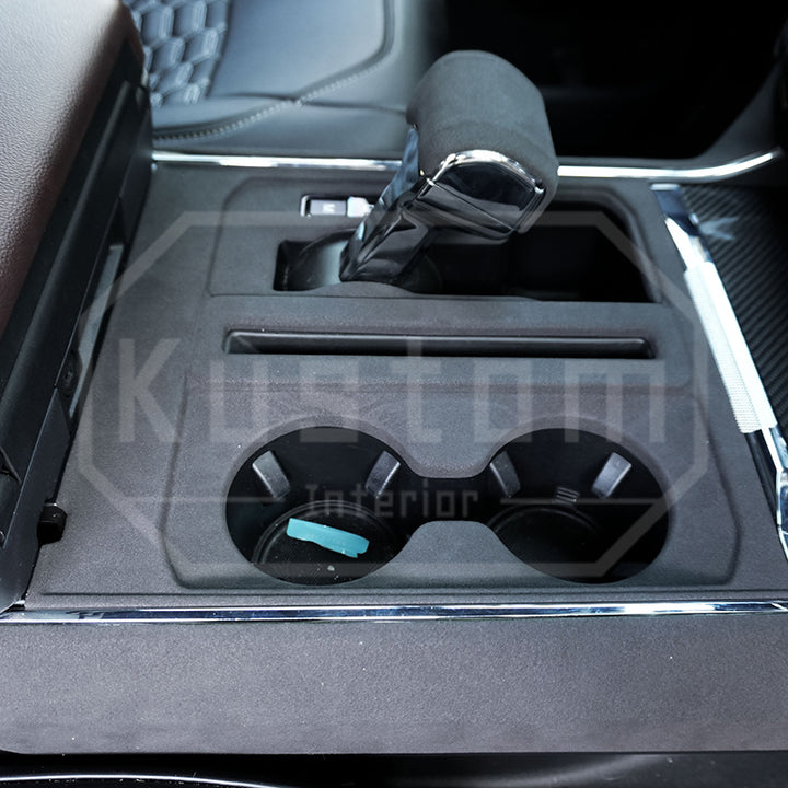 2021+ Ford F-150 Alcantara Console Gear Shifter Panel Trim