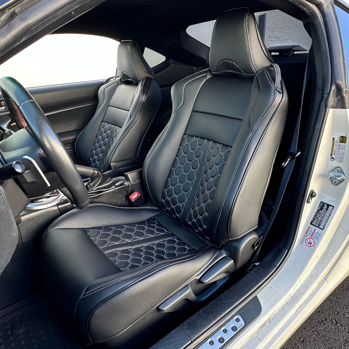 Subaru BRZ & Toyota 86 FRS Custom Leather Seat Covers – Kustom