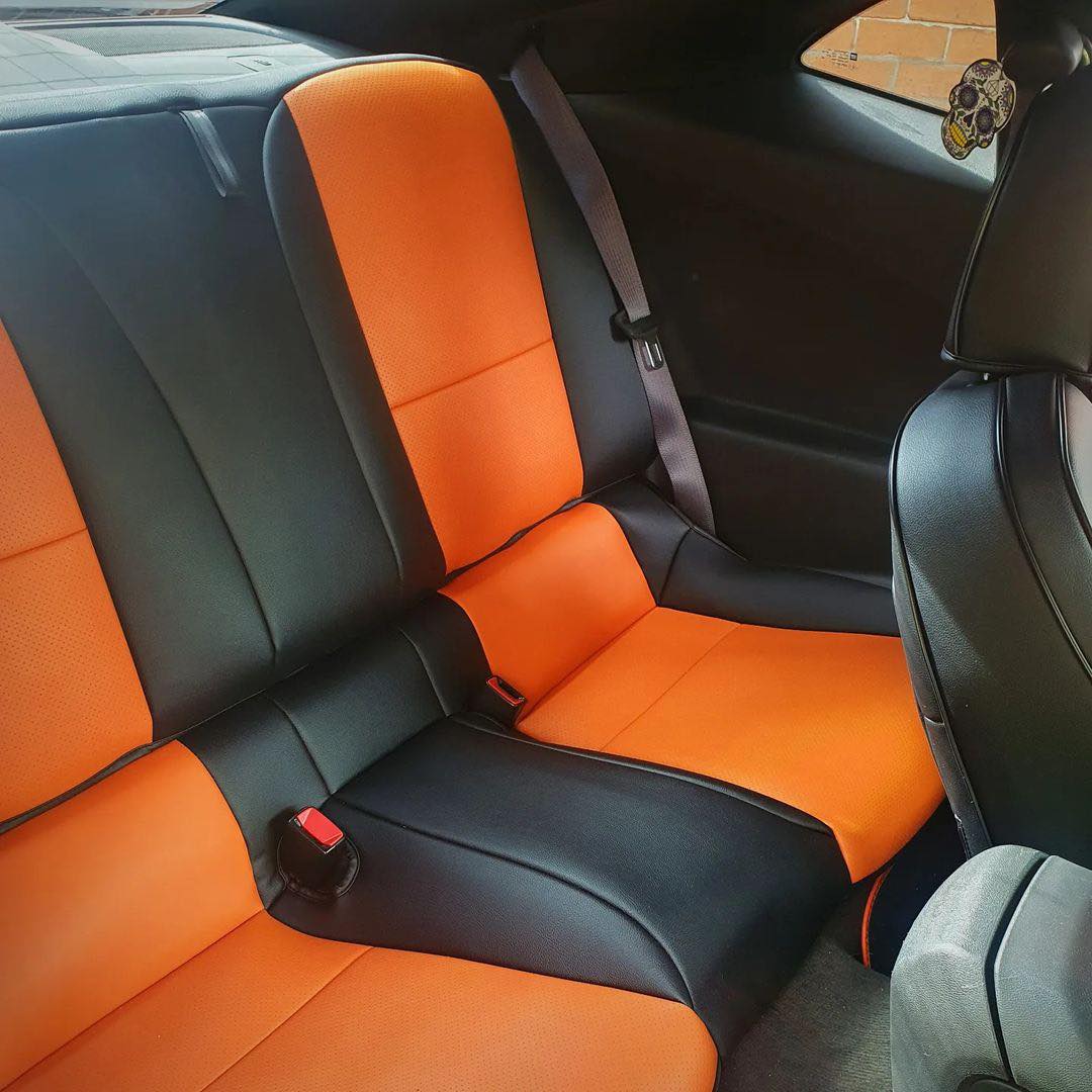 5th Gen Camaro Coupe Custom Leather Seat Covers