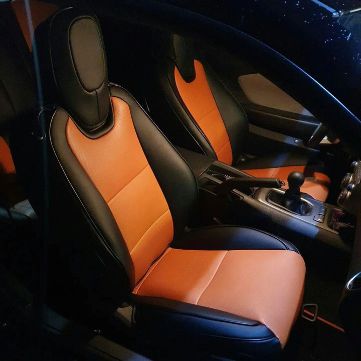 5th Gen Camaro Coupe Custom Leather Seat Covers