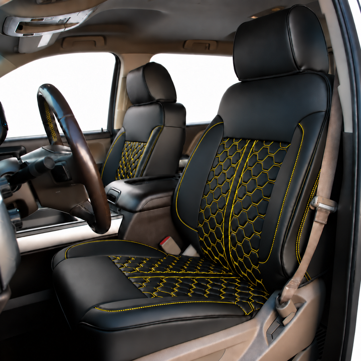 2014-18 Chevrolet Silverado Custom Leather Seat Covers (Custom Order)