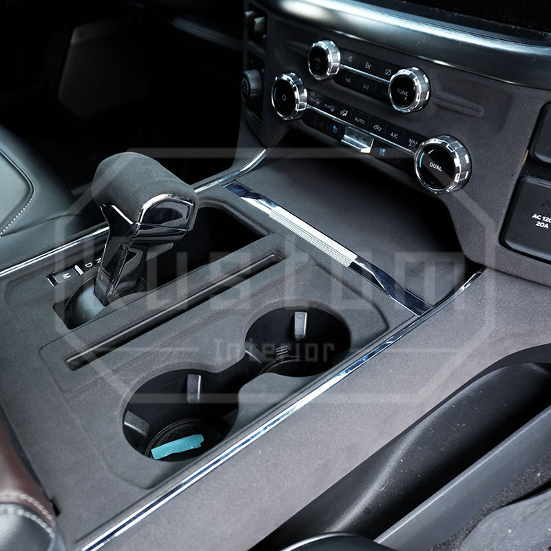 2021+ Ford F-150 Alcantara Gear Shifter Knob Head Cover