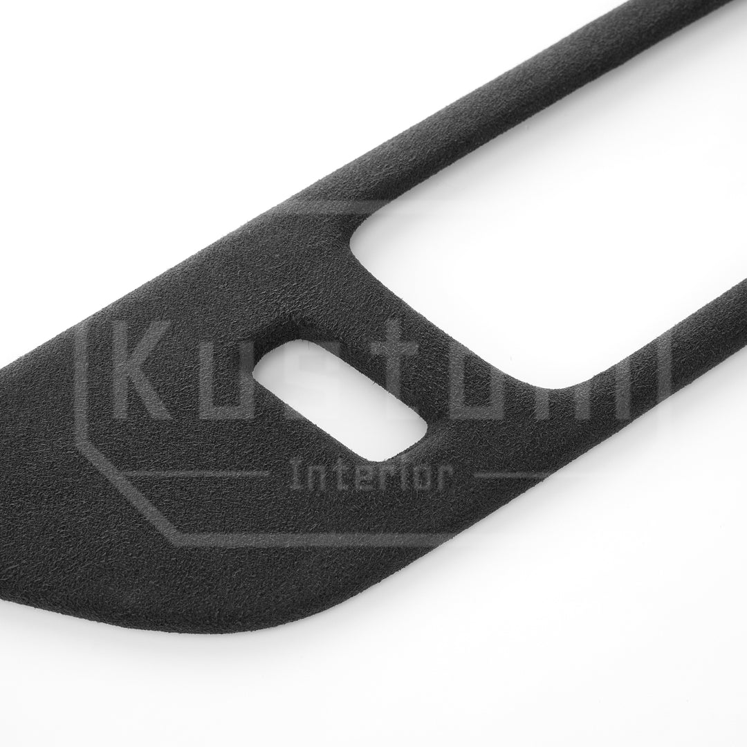 2024+ Ford Mustang Suede Leather Door Handle Lock Switch Trim