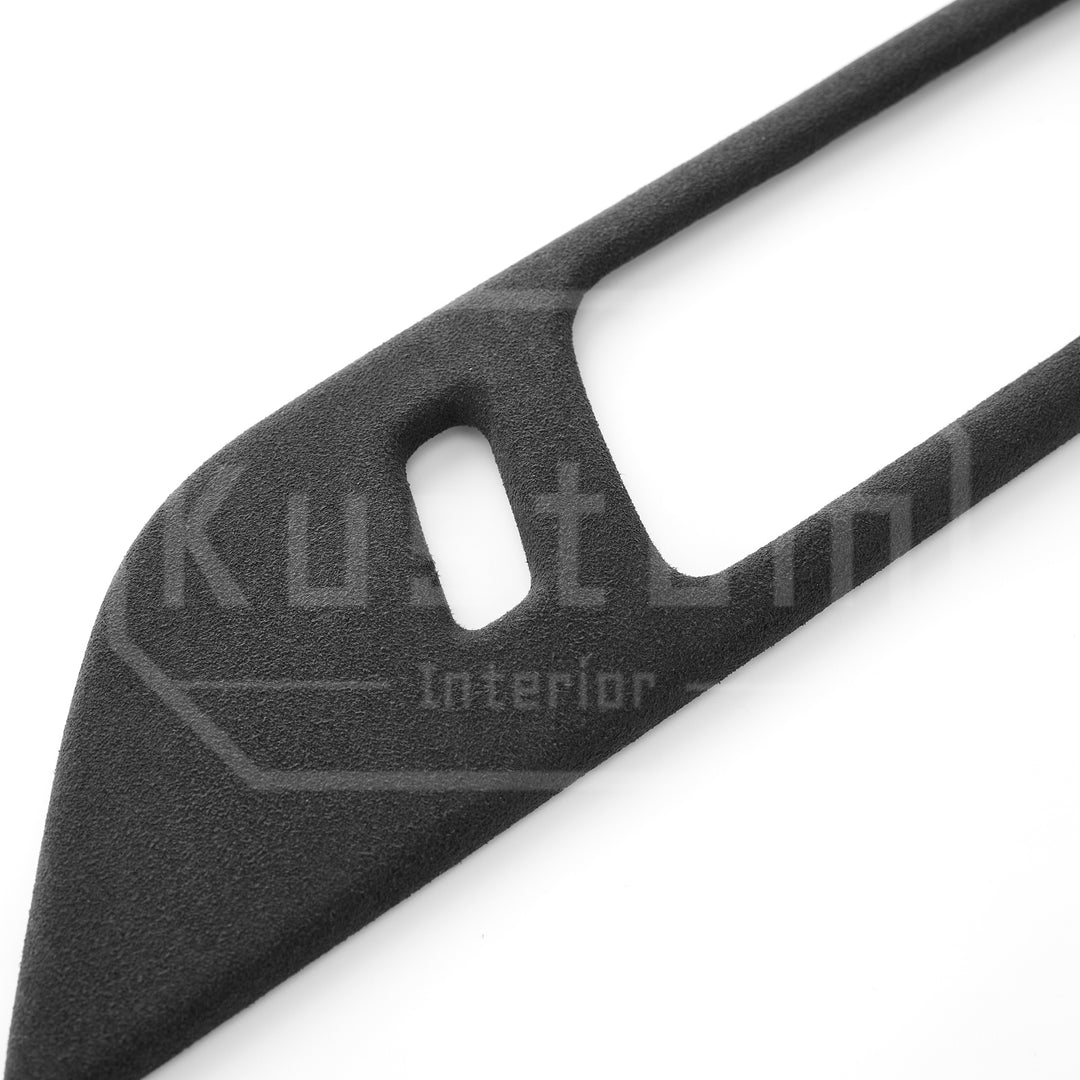 2024+ Ford Mustang Suede Leather Door Handle Lock Switch Trim
