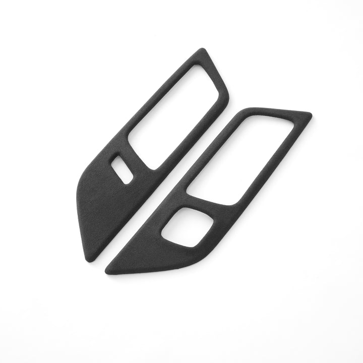 2024+ Ford Mustang Suede Leather Door Handle Lock Switch Trim