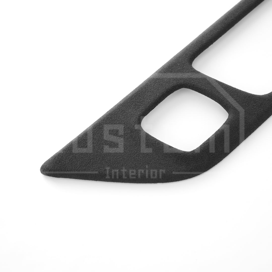 2024+ Ford Mustang Suede Leather Door Handle Lock Switch Trim