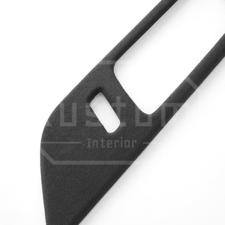 2024+ Ford Mustang Suede Leather Door Handle Lock Switch Trim