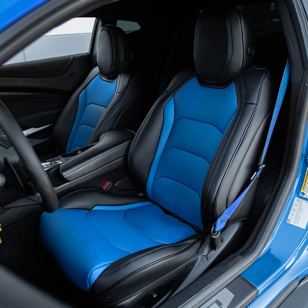 6th Gen Camaro Recaro Custom Leather Seat Covers