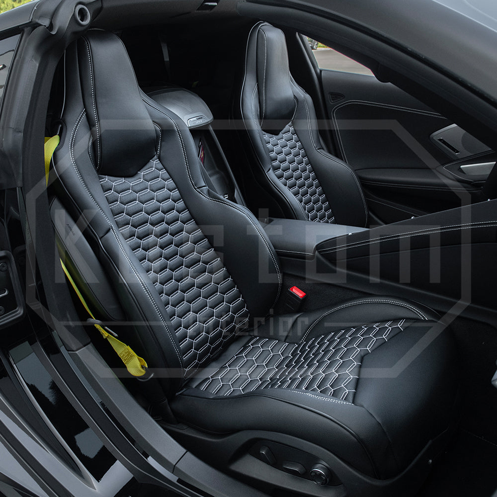 Corvette C8 Custom Leather Seat Covers