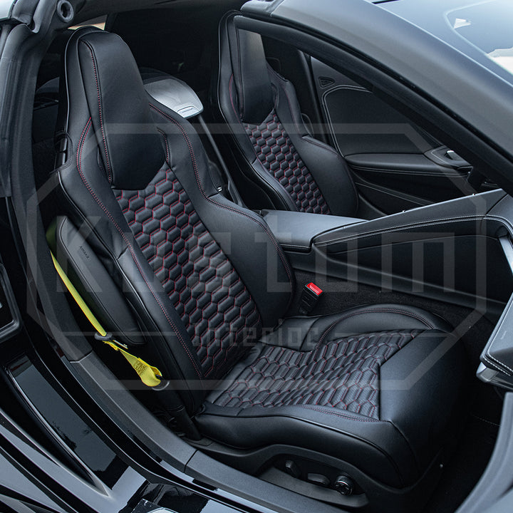 Corvette C8 Custom Leather Seat Covers