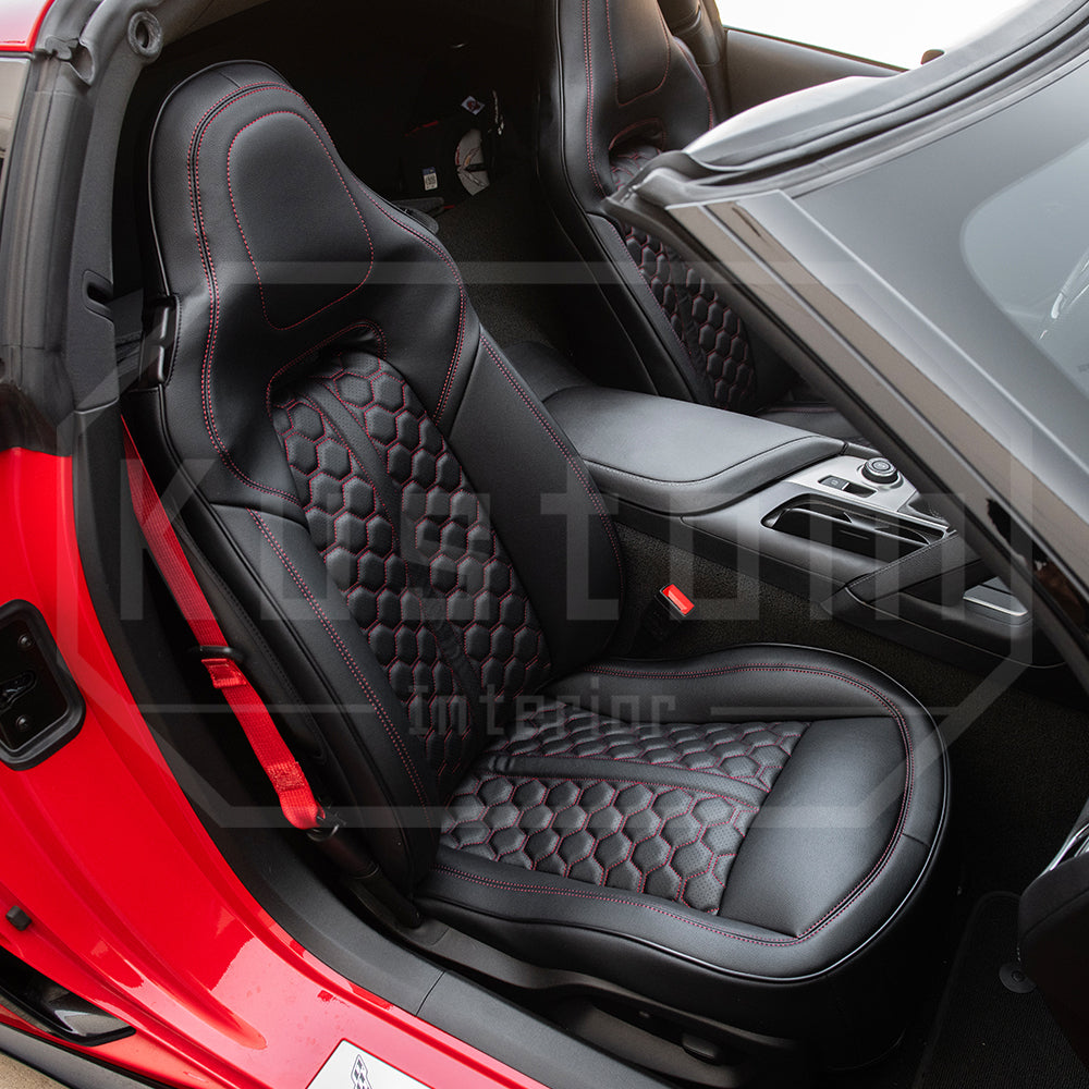 Corvette C7 Custom Leather Seat Covers