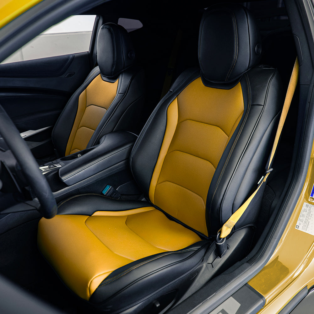 6th Gen Camaro Recaro Custom Leather Seat Covers