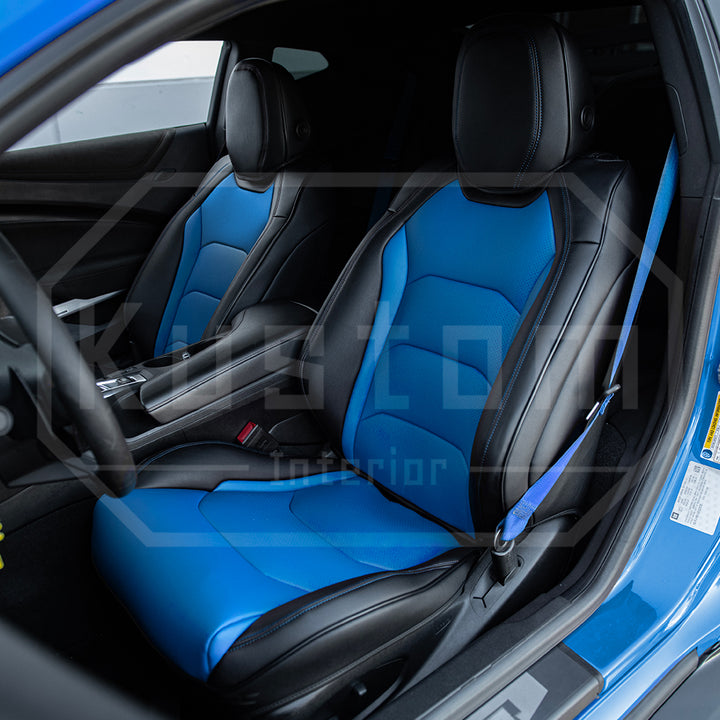 6th Gen Camaro Recaro Custom Leather Seat Covers