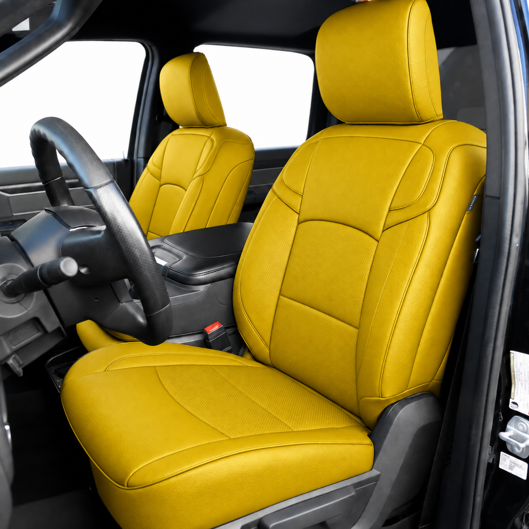 2019+ Dodge Ram 2500 3500 Leather Seat Covers (Custom Order)