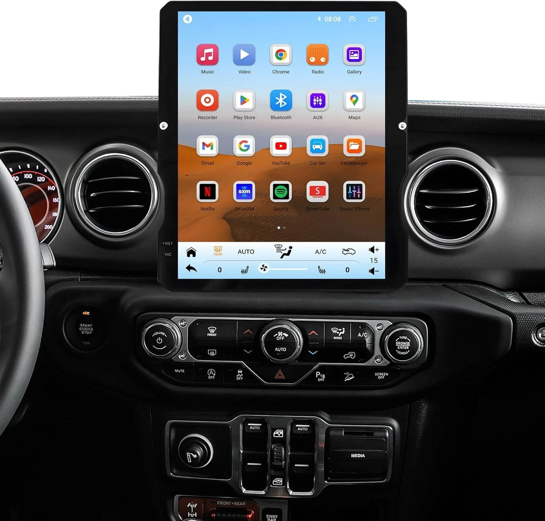 2018+ Jeep Wrangler JL Custom CarPlay Infotainment System