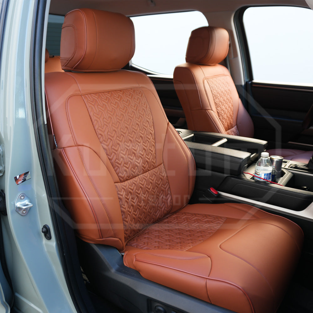 2022+ Toyota Tundra Leather Seat Covers (Custom Order)