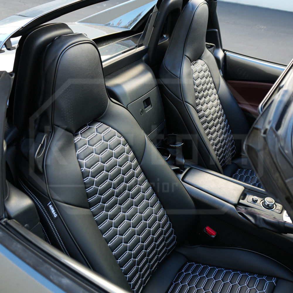2016-25 Mazda Miata MX-5 Leather Seat Covers