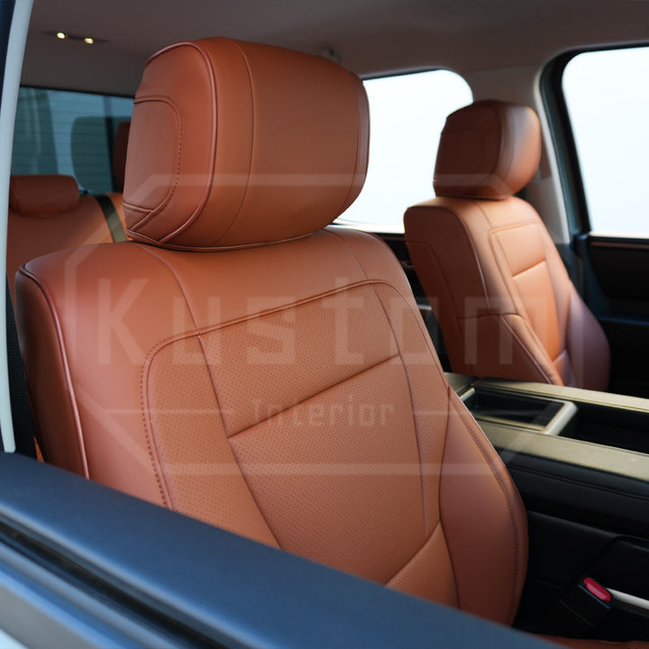 2022+ Toyota Tundra Leather Seat Covers (Custom Order)