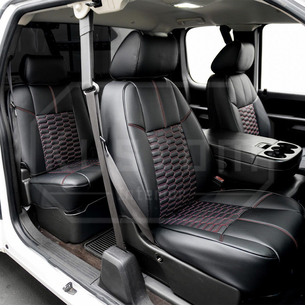 2007-13 Chevrolet Silverado Custom Leather Seat Covers
