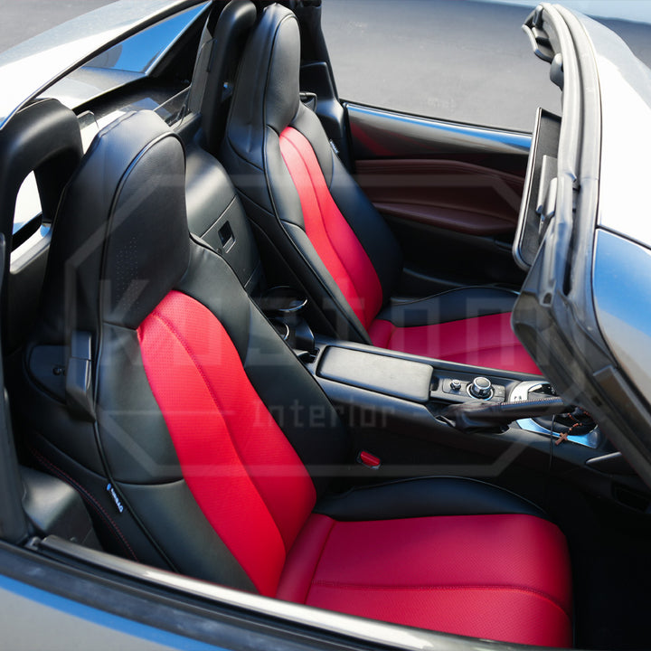 2016-25 Mazda Miata MX-5 Leather Seat Covers (Custom Order)