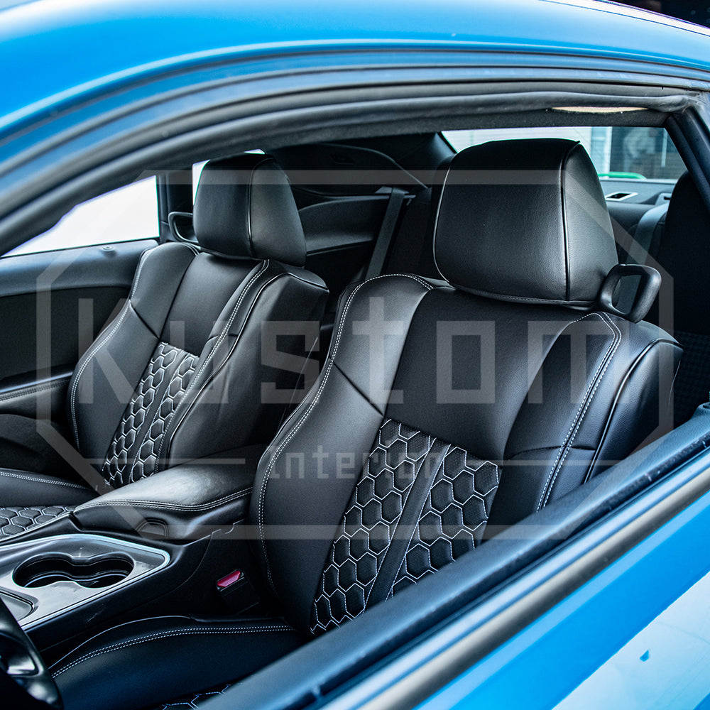 Dodge Challenger Seat Covers - Premium Leather (Custom Order