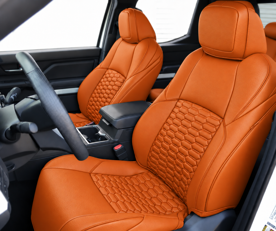 2024+ Toyota Tacoma Custom Leather Seat Covers (Custom Order)