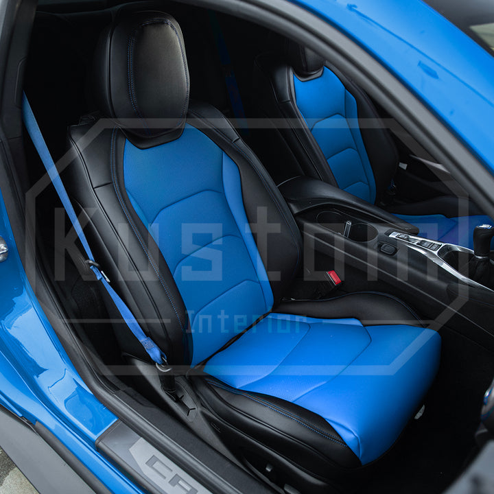 6th Gen Camaro Recaro Custom Leather Seat Covers